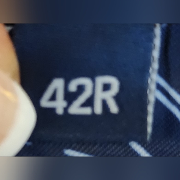 Nautica Navy Blue Men's Blazer Suit Coat Jacket 42R Navy Blue - Picture 6 of 10